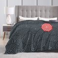 thumbnail image 5 of XMXY Fleece Throw Blanket for Couch, Umbrella Courage Lightweight Plush Fuzzy Cozy Soft Bed Blankets and Throws for Sofa, 60"x50" inches, 5 of 8