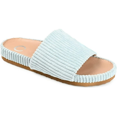 

Journee Collection Womens Tru Comfort Foam Aveline Slipper 7.5 Blue