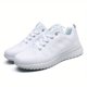 thumbnail image 4 of Zapatillas De Running Tejidas Voladoras Para Mujeres, Zapatillas De Malla Transpirable Para Caminar, Zapatillas Casuales Al Aire Libre Con Cordones, 4 of 4