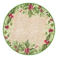 thumbnail image 2 of Jill Zarin Caribbean Outdoor Collection Area Rug - Jamaica (3' 3" Round Beige and Green/Light Brown), 2 of 6