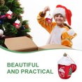 Yuanmiaoke 4pcs Christmas Mini Mug Pendant Christmas Tree Hanging Cup