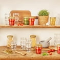 thumbnail image 6 of Bormioli Rocco Quattro Stagioni Stacking Jar (Set of 4) - 9.25 Oz Glass Jar - Nestable & Stackable, Wide‑Mouth for Canning, Serving & Storing - Dishwasher & Freezer‑Safe Glass Container, 6 of 7