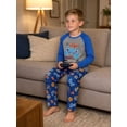 thumbnail image 4 of Beezizac Boys 2‑Piece Raglan Long Sleeve Pajama Set, Player Ready Game Controller & Mixed Sports Racing Graphic Kids Sleepwear Size 18, 4 of 7