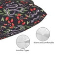thumbnail image 3 of Fotbe Snakes And Snake Fruit Funda de Almohada Decorativa Estilo Occidental, Lujo en Algodón, Fundas para Almohadas King, Cojín Estampado para Decoración del Hogar-20"x30", 3 of 6