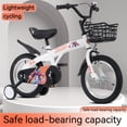 thumbnail image 2 of iRerts Kids Bike with Training Wheels, 18 Inch Kids Bicycle for Boys Girls Ages 5-10 Years Old, Girls Bicycles for Kids with Adjustable Seat, Fender and Varrier, Pink, 2 of 10