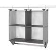 thumbnail image 2 of 4 Section Closet Organizer Gry, 2 of 5