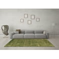 thumbnail image 3 of Ahgly Company Indoor Square Oriental Brown Industrial Area Rugs, 8' Square, 3 of 4