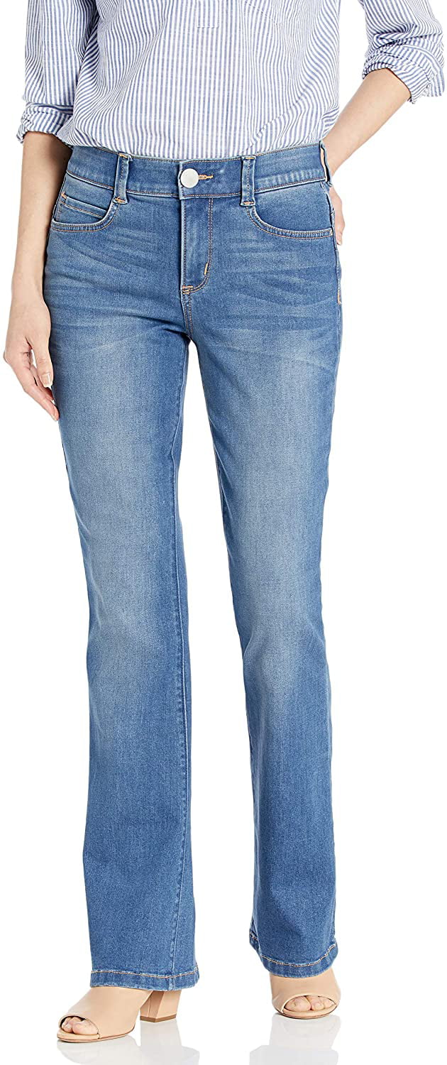 Vintage America Blues Womens Fab Body Sculpt Straight Leg Denim Jean Jeans