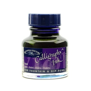 Winsor & Newton Calligraphy Ink, 30ml (1-oz) Bottle, Black