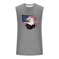 thumbnail image 5 of ZRGHAOYLQ 4th of July Tank Tops for Men 250 Anniversary Patriotic Sleeveless Shirts Stars and Stripes Print Tanks Independence Day Muscle Tanks Crewneck Tops, 5 of 6