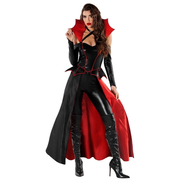 Disfraz de vampiro Morph Vampiress con capa para mujer