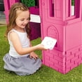 thumbnail image 2 of HomeStock Playhouse - Indoor & Outdoor Kids Play Home - Backyard Garden Playroom Fun-Color:Pink, 2 of 5