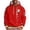 Red, variant on Valora Men Sweatshirt Men's Hoodies Sweatshirts Stylish Italian Print Letter Hoodie For Men Comfortable Casual Wear With Adjustable Drawstring And Soft Fabric Ideal For Year Round Fashion Red L