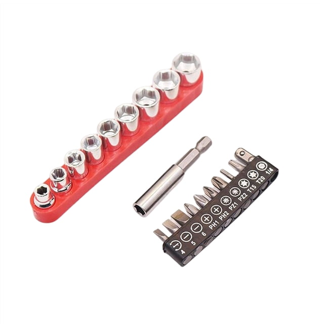 Kenally Cabezas de llave Mini adaptador de enchufe Llave de aplicación amplia resistente Accesorio de cabeza Herramienta de mano de Herramientas y ferretería