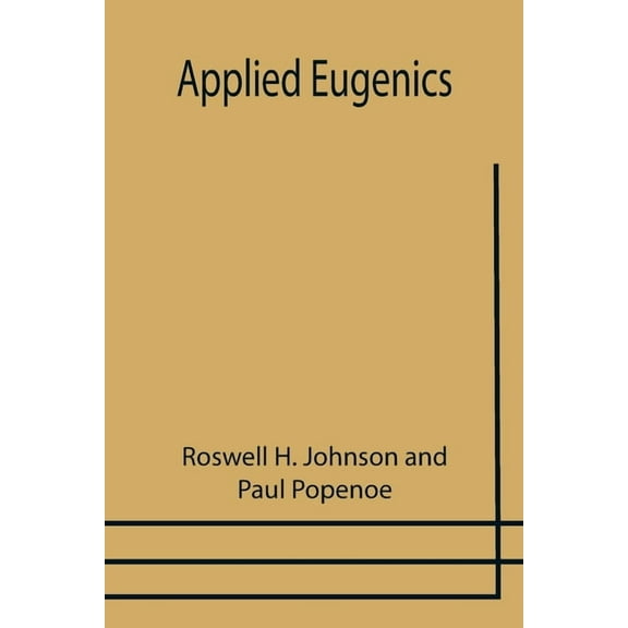 Applied Eugenics, (Paperback)
