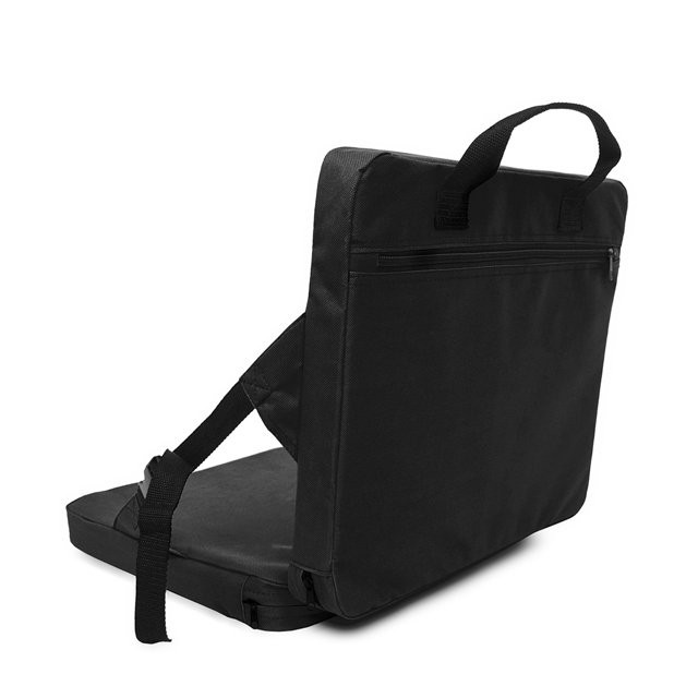 Sonducket Cojín plegable con soporte para la espalda, herramientas cómodas para acampar al aire libre, asiento de canoa multicolor, gradas de viaje, carpas Negro Sonducket OD027491-03