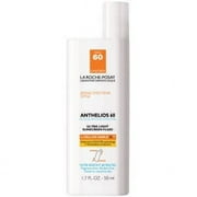 La Roche-Posay Anthelios Ultra Light Fluid Sunscreen for Face SPF 60 1.7 fl oz Pack of 2
