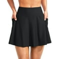 thumbnail image 2 of Letdown Knee Length Skorts Skirts for Women 2026 Summer High Waisted Golf Tennis Skirt Casual Travel Built-in Shorts Clothes, 2 of 8