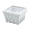 White, variant on Amacok Fruit Basket Plastic Fruit Basket Fruit Bowl Square Fruit Baskets Bowls for Kitchen Easy to Clean Fruit Dish Fruit Tray
