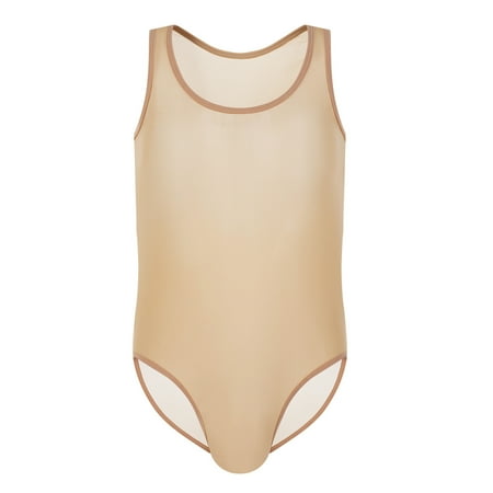 Summer Savings Clearance MIANHT Plus Size Men s Underwear Mesh Transparent Sexy Vest Perspective Bodysuit