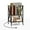Gray, variant on Giantex Record Player Stand, Turntable Stand w/Built-in Charging Station, Storage Cabinet, Home Accent Display Table, Gray Oak