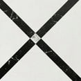 thumbnail image 4 of Retro 12" x 12" Self Adhesive Floor Tiles, 627 Marble Criss Cross, 20 Tiles/box, 4 of 5