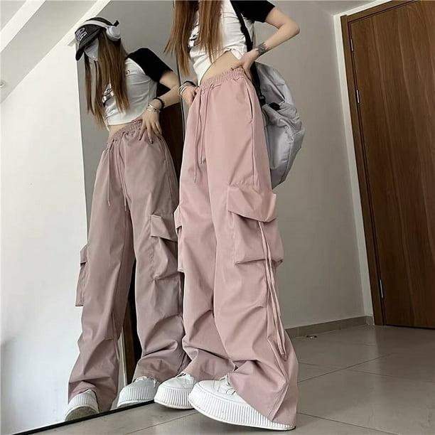 Pantalones Four Seasons Pantalones casuales para mujer Pantalones deportivos para mujer Pantalones de pierna recta y pierna ancha Pantalones deportivos para mujer