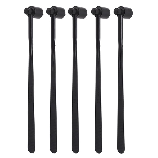 Martillo de Aguja Dérmica, Un Extreme Duradero de Acero Flores inoxidables Dérmicas Dérmicas Negras 5 piezas para la Industria