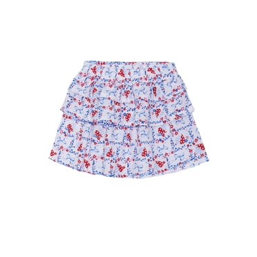 Way to Celebrate Girls Americana Tiered Skirt, Sizes 4-18