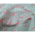 thumbnail image 4 of oneOone Silk Tabby Fabric Geometric & Flamingo Bird Decor Fabric Printed BTY 42 Inch Wide, 4 of 4