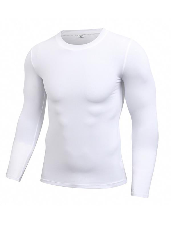 Details about   Mens Compression Under Shirts Base Layer Vest Fitness T-Shirts Gym Sports Tops 