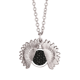 thumbnail image 1 of Las plantas de flores de diente de León Blanco Collar de girasol collar collar collar colgante, 1 of 3