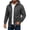 Dark Gray, variant on Vxararl Casual Hoodies for Men Casual Fashion Sports Hooded Jacket Tops Tactical Jackets with Zipper Pockets Long Sleeve Sweatshirt Zip Up Hoodie Men Green S