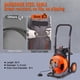 thumbnail image 3 of VEVOR Máquina de limpieza de drenaje de 50 pies x 3/8 pulgadas, máquina de serpiente, alimentación automática, limpiador de barrena de drenaje con 4 cortadores e interruptor, 3 of 9