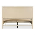 thumbnail image 4 of Furniture of America Don Wood and Metal Panel King Bed in Light Oak, 4 of 18