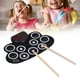 thumbnail image 4 of Juego de Batería Electrónica ANGGREK Almohadilla de Práctica de Batería Enrollable con Baquetas USB Batería Recargable para Niños, 4 of 8