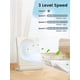 thumbnail image 2 of Desk Fan, Small But Powerful, Portable Fan Battery Operated, 220 Tilt Folding Ultra Quiet Person Mini Fan, Strong Wind, 3 Speed Adjustable For Home Of, 2 of 4