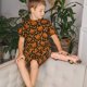 thumbnail image 4 of Balery Quirky Corn Pumpkin Conjunto de Pijama Infantil de Manga Corta con Estampado – Ropa de Dormir de Algodón Suave-Large, 4 of 6