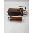 thumbnail image 2 of Nautical Spyglass Wooden Telescope With Leather Case., 2 of 3