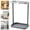 Gray, variant on Hanging Garbage Bag Holder Portable Trash Bag Stand for Kitchen Yard Outdoor Use,1PC,Green