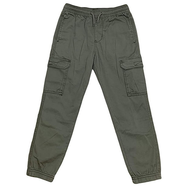 UNIONBAY Youth Cargo Stretch Pant, X-Small - 5/6, Military - NEW ...