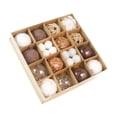 thumbnail image 1 of 30 adornos navideños decorativos colgantes para de Navidad, decoración para el de Navidad, suministros para fiestas de bodas y compromisos Marrón, 1 of 8