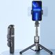 thumbnail image 1 of Palo Para Selfies 3-en-1 Telescópico Selfie Stick Teléfono Trípode Remoto Compatible con Bluetooth 4.0 (B), 1 of 7