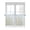 Light Blue, variant on White Daisy Kitchen Curtains Tier 24 Inch Length, Spring Farmhouse Flowers Watercolor Rod Pocket Light Filtering Window Curtains Living Room Bedroom Curtain Drapes Cafe Curtain 27.5''x24''x2