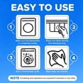 thumbnail image 6 of Heavy Duty Dishwasher Cleaner & Deodorizer Tablets, Descaler, Deep Cleaning,  Odor & Smell Remover, Calcium, Limescale, Hard Water Marks, , Septic Safe Pods (12 Tabs 1  ), 6 of 6