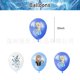 thumbnail image 1 of Serie de fiestas de la reina Elsa, suministros para fiestas de cumpleaños, pancarta desechable, adorno para tarta, bandera colgante, juego de globos de Frozen, decoración de cumpleaños, 1 of 1