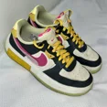 thumbnail image 1 of Nike Air Force 1 Fontanka Women's Shoes Triple Swoosh Sz 8 Pink Prime DR7880-001, 1 of 6