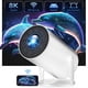 thumbnail image 2 of Mini Proyector Portátil FINYQBET Gris Ultrarrápido 5G+2.4G Profesional 8K WiFi LED HD 10000 LM Girat, 2 of 9