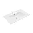 thumbnail image 2 of 30" Vanity Top Bathroom Sink with 3 Holes, 2 of 8