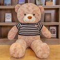 thumbnail image 3 of Oso de peluche de alta calidad para niños y niñas, muñeco de peluche suave de 80/100cm, regalo de cumpleaños para amantes de San Valentín, 3 of 5